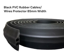 Heavy Duty Rubber Cable Protector-Protect wires and cable across the floor -85mm
