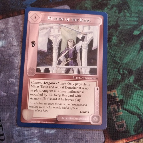 Middle earth ccg tcg return - ccg,