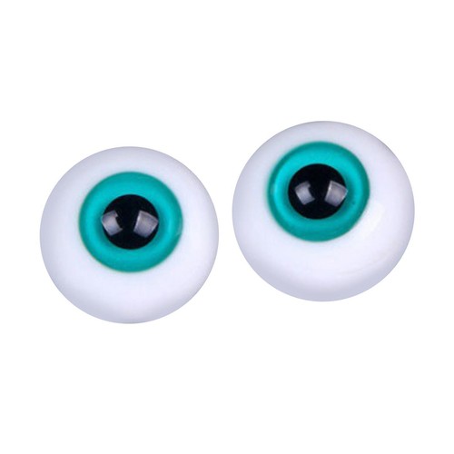 6mm round glass - glass, doll