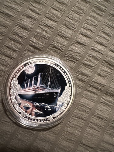 Titanic silver coin - “,