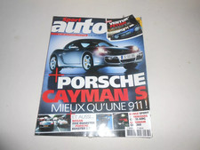 Sport Auto - French Magazine Issue 523 - Porsche Cayman S Nissan 350Z Roadster