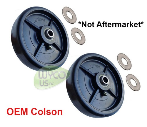 Deck wheels for john - 6",