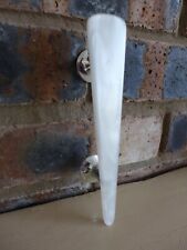 VINTAGE WHITE CUPBOARD WADROBE HANDLE PULL 60s RETRO ORIGINAL COLLECTOR AX-08