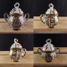 Antique Sugar Bowl Porcelain
