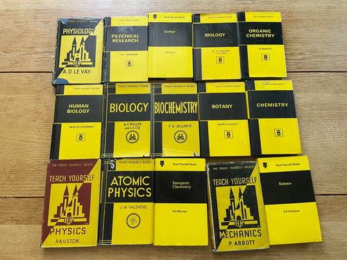 Teach yourself science books - teach,