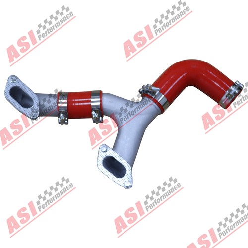 Aluminium intercooler pipe - aluminium, y-pipe