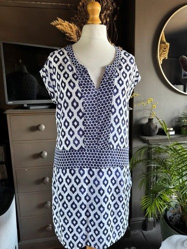 Joules agnes blue white - &,