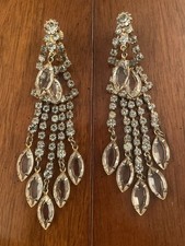 Juliana D & E Clear Rhinestone