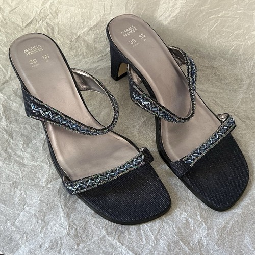 Marks spencer navy beaded - marks,