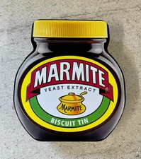 Collectible Replica Jar Marmite Biscuit Tin