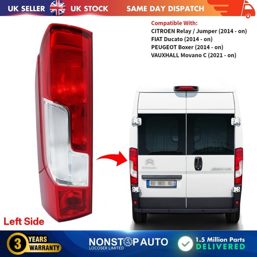 Tail light lamp rear - lamp, left