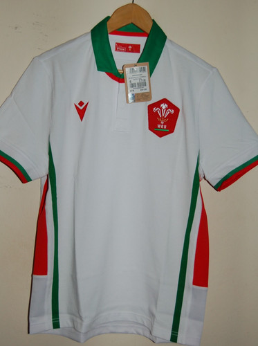 Wales wru white - white, away