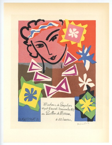 Henri matisse lithograph - henri,