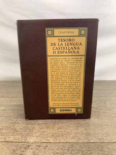 Vintage covarrubias tesoro - covarrubias, de