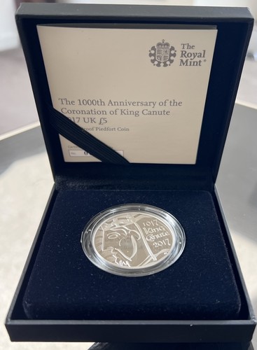 2017 silver proof - 2017, £5