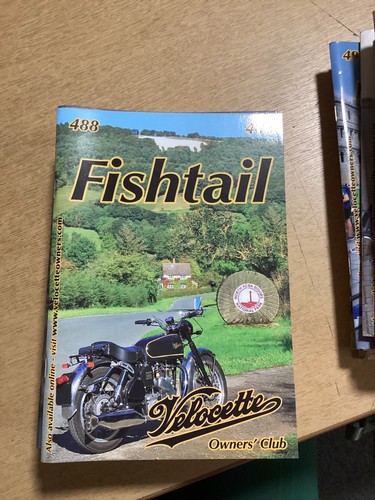 Fishtail 488 velocette owners - fishtail,