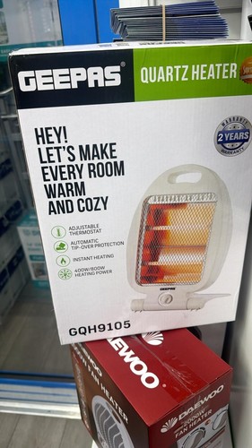 Geepas gqh9105 800w portable - gqh9105,