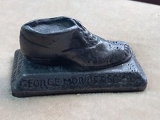 Antique Lead Advertising Paperweight, George Morris & Son Ltd, Bermondsey.