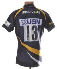 WORCESTER WARRIORS RUGBY UNION SHIRT KOOGA SIZE L ADULT MATCH WORN ISSUE #13