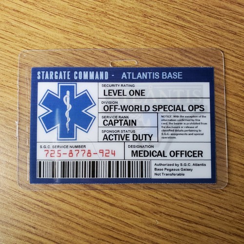 Stargate command atlantis - command, id