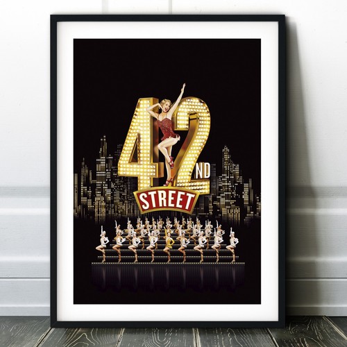 42nd street musical poster - 42nd,