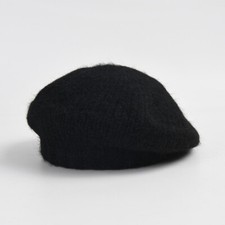 Blend Knitted Beret Hat Cap Beanie Winter French Slouchy Women Mohair Wool