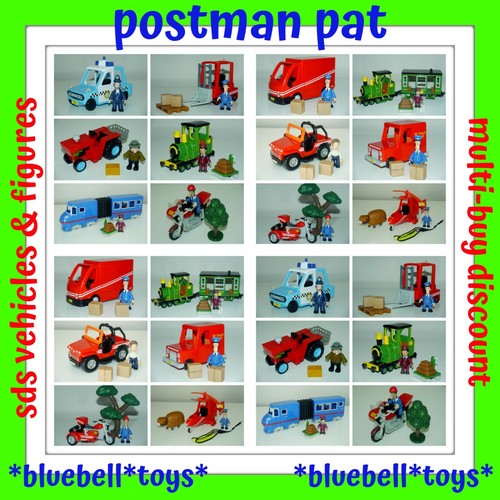 Postman pat toys cars trains - pat,
