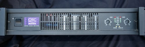 Qsc digital cinema amplifier - qsc,