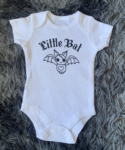 Little bat baby vest - little, vest,