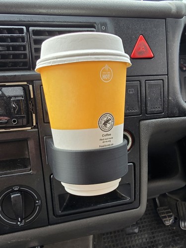 Cup holder for transporter - vw,