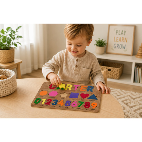 Personalized wooden name - personalized,