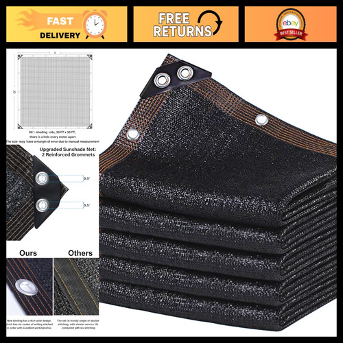30x30 black shade - 30x30,