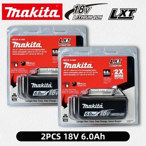 Genuine makita 6ah 18v - 2x,