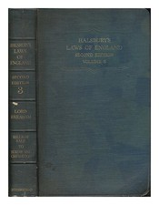 HALSBURY, HARDINGE STANLEY