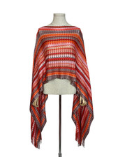 Missoni Mesh Fringed Poncho