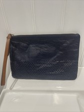 Jigsaw Leather Ladies Clutch Bag