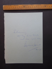 Edward Heath to Rosemary signed page 1977