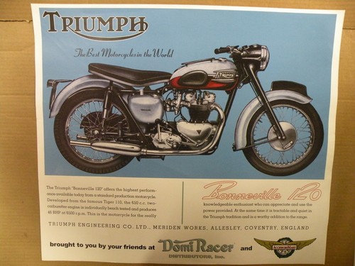 Vintage classic triumph - vintage,