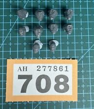 10 Tau Empire Head Helmet Bundle 40k Bits Fire Warrior Breacher Pathfinder