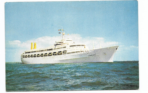 Canberra cruise liner - ss,