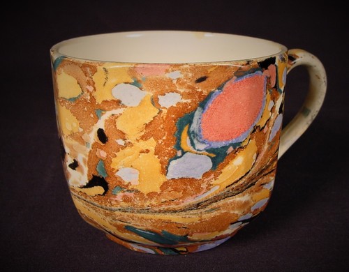 Rare signed colorful marbled - colorful,