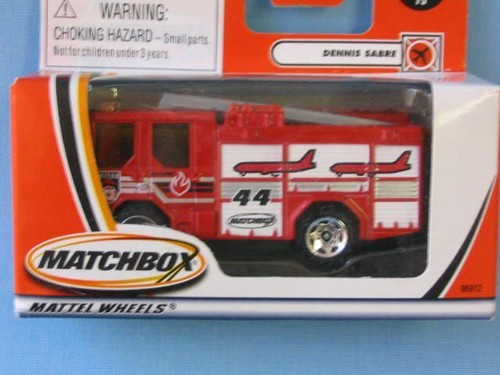 Matchbox dennis sabre fire - dennis,