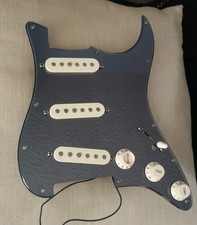 Fender Deluxe Fully Loaded Stratocaster Guitar Pickguard mirror usa  scn 
