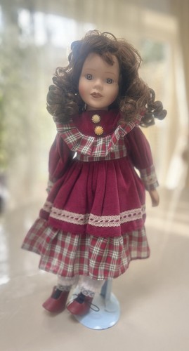 Antique vintage doll 40sm - or,