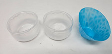 2 x Persil dosing ball in clear plastic with measures on side & 1 x Fairy blue