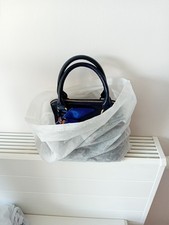 Pavers - Soft Leather Cross Body Bag - Navy - RRP £39.99 - BNWOT