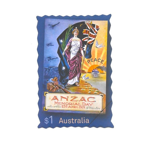 Anzac memorial day sticker die - anzac,