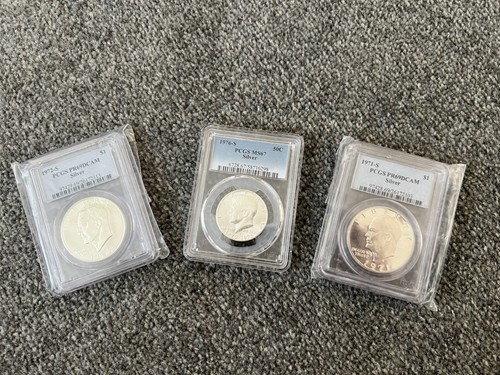 Pcgs silver liberty dollar - -,