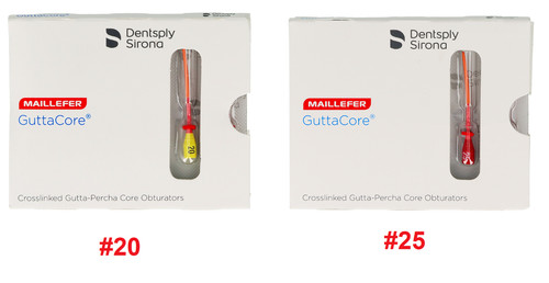 Guttacore obturators size - obturators,