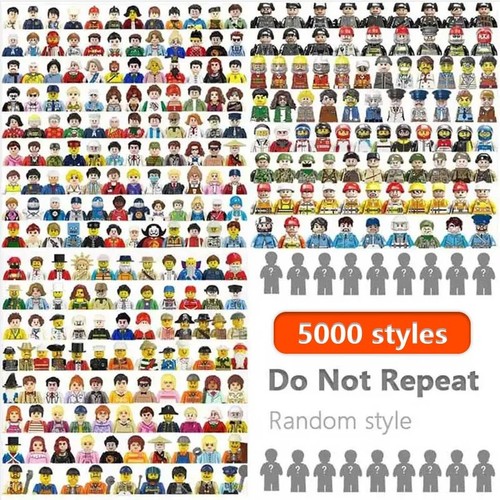 40x minifigures bundle job - 40x,